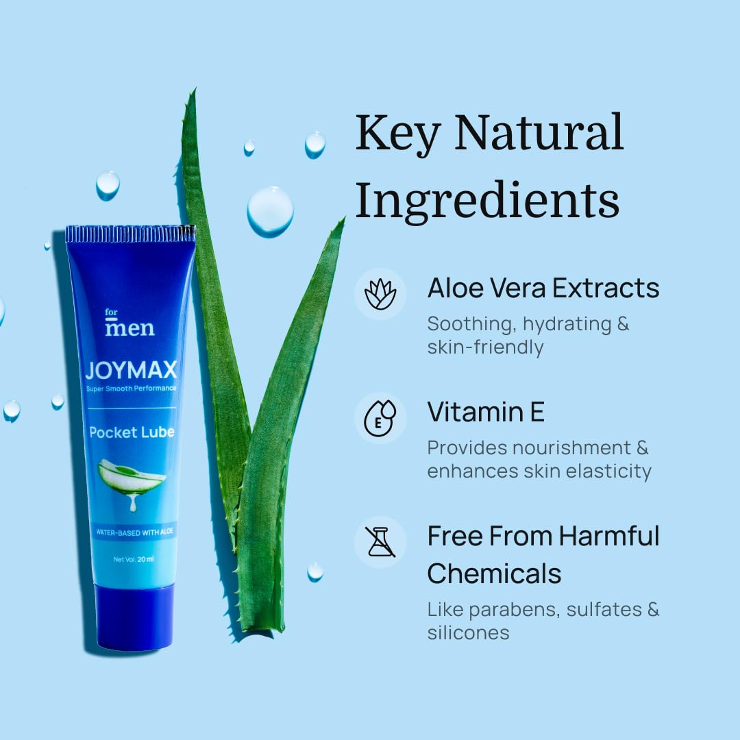 ForMen Water-Based Pocket Intimate Lube Gel with Aloe Vera – view 5