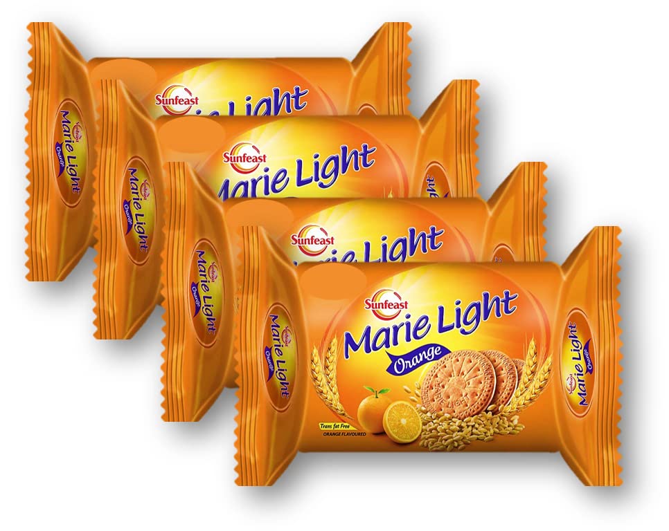 Sunfeast Marie Light Vita Orange 60g (Pack of 4) Unique – view 1