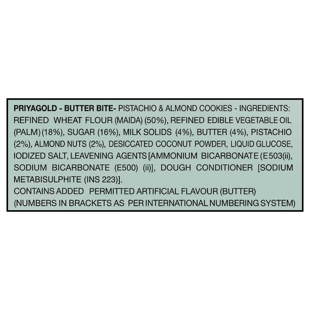 Priyagold Premium Pistachio & Almond Butter Bite Cookies 520 G – view 4