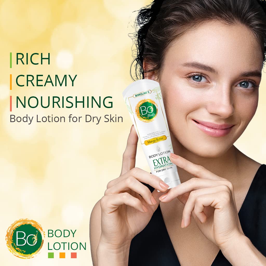BOROLINE Bo Body Lotion 250 ML With Deep Moisturizer Mango Butter for Dry Skin, Enriched With Lanolin Oil, Glycerin – view 7