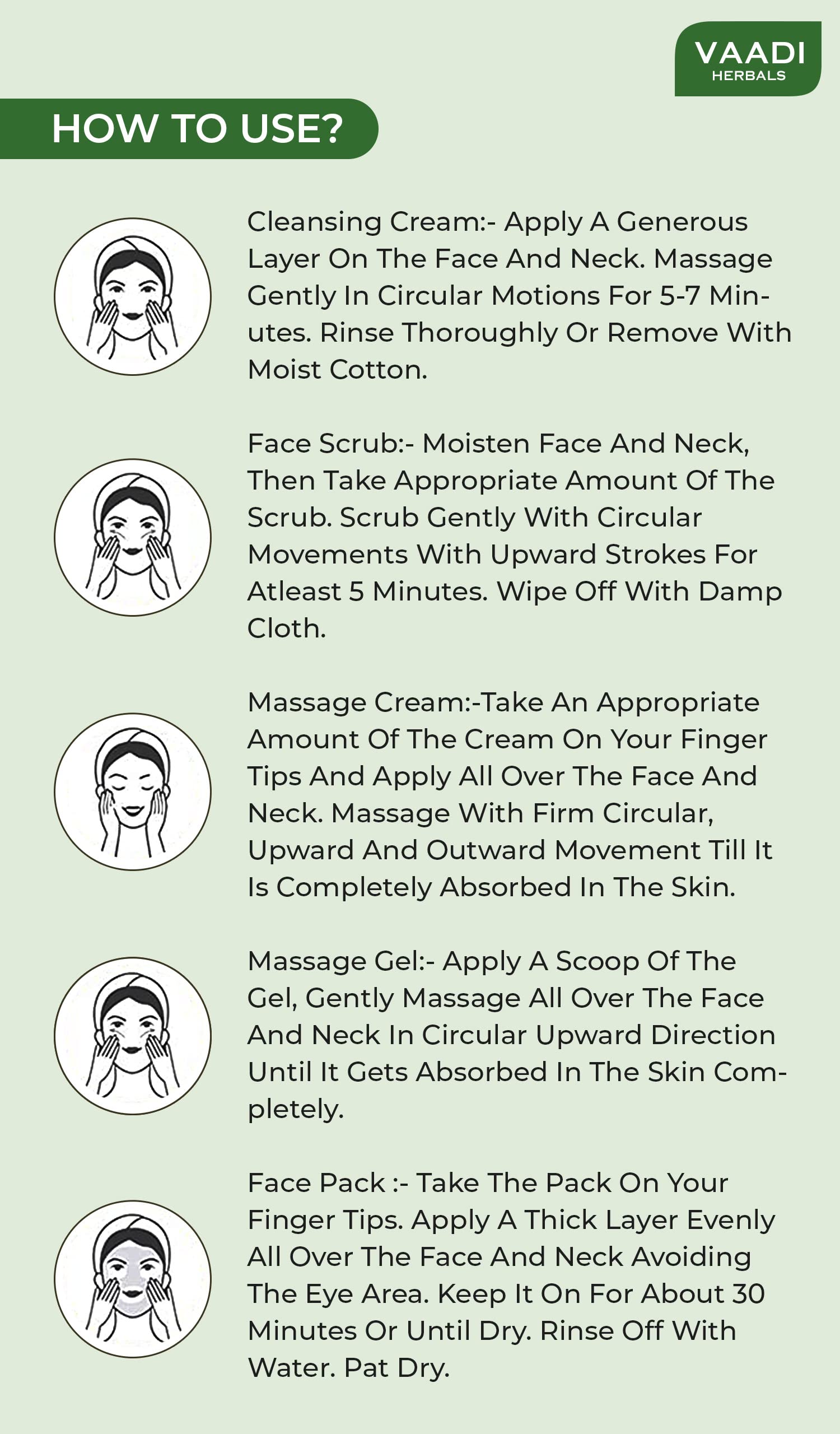 Vaadi Herbals Lemongrass Anti Pigmentation Spa Facial Kit with Cedarwood Extract, 70g – view 8