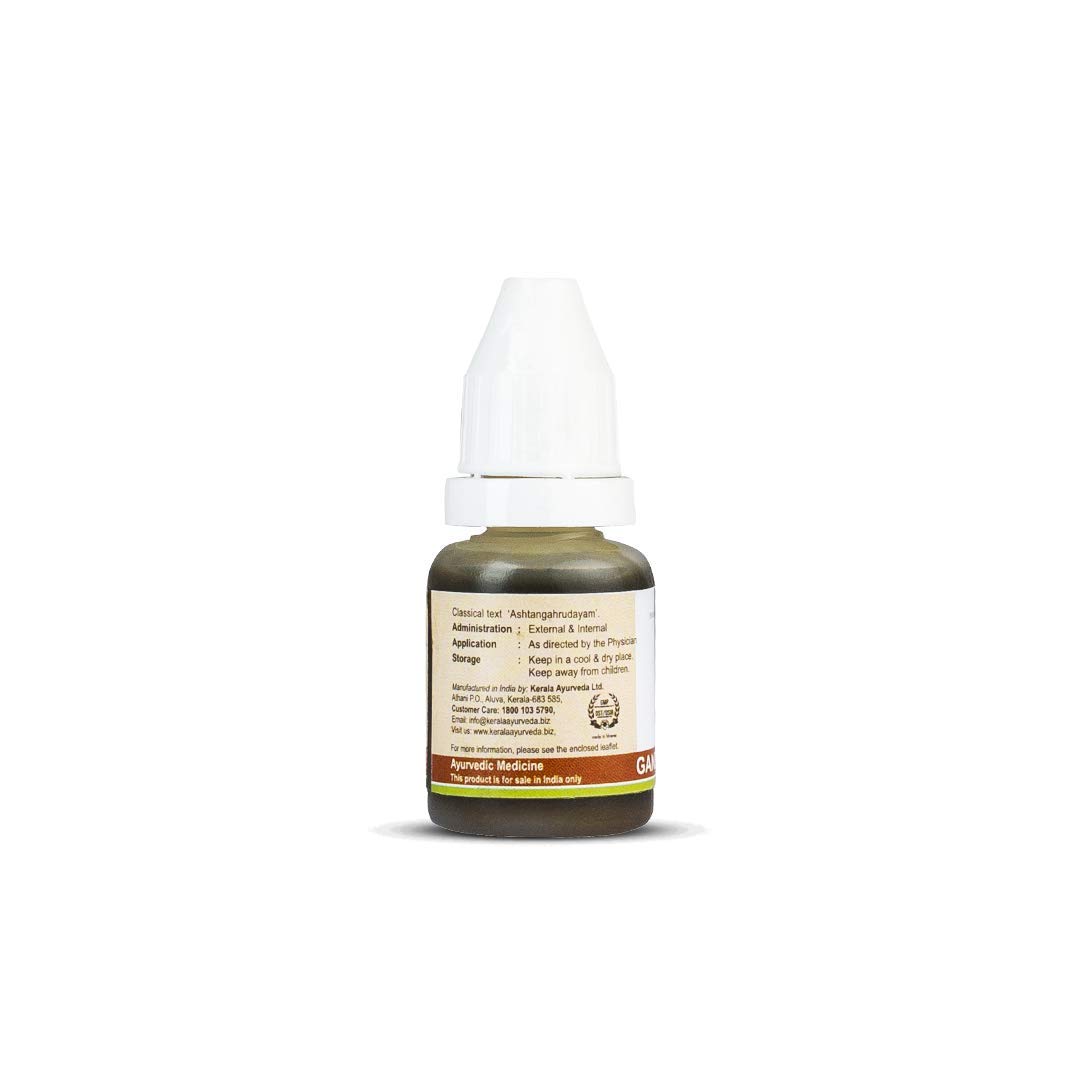 KERALA ayurveda Gandha Thailam, Drop 10 Ml, Pack Of 1 – view 2
