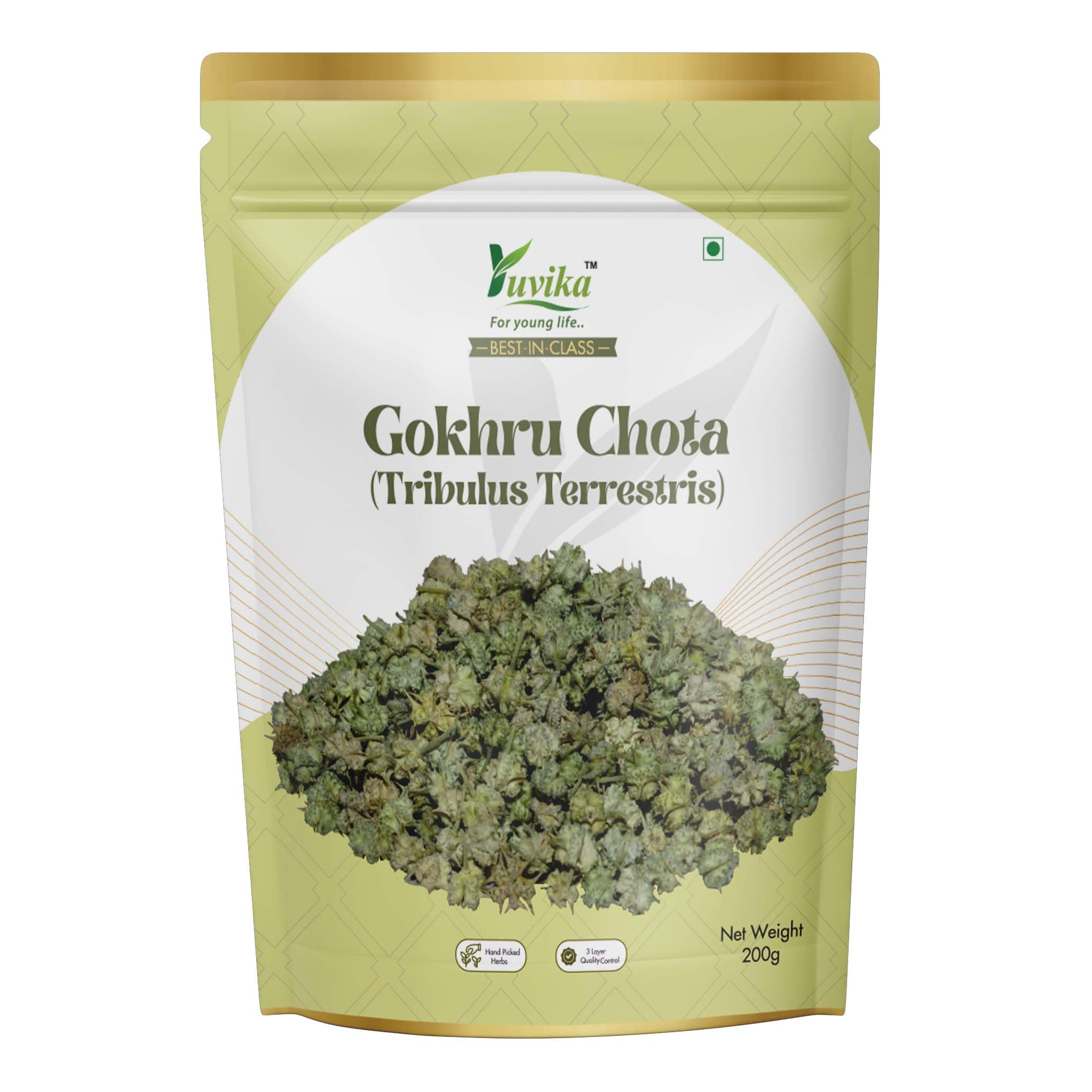 Pack of Yuvika Gokhru Chota small caltrops 200 g