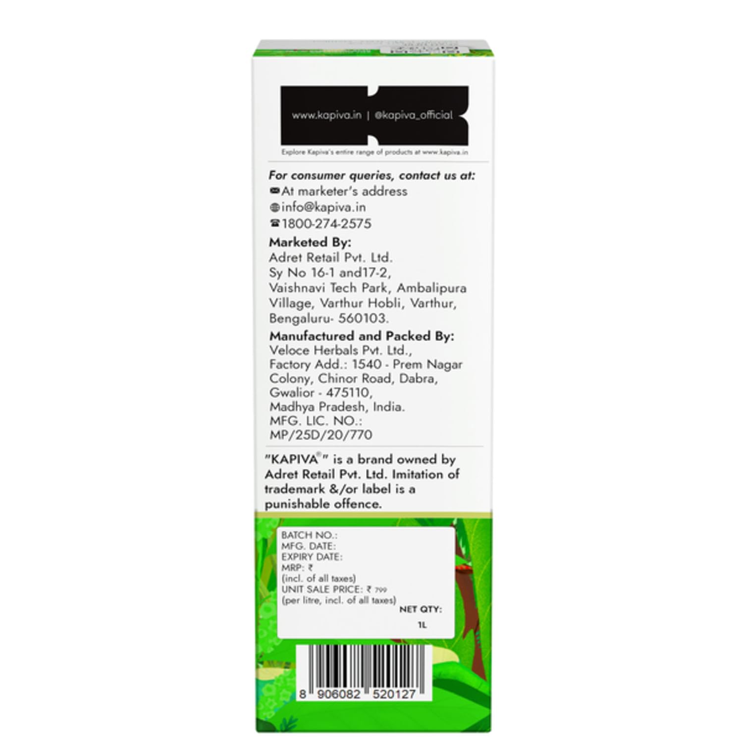 Kapiva BP Care Juice - 100% Ayurvedic Juice for Controlling Blood Pressure & Cholesterol Level – view 9
