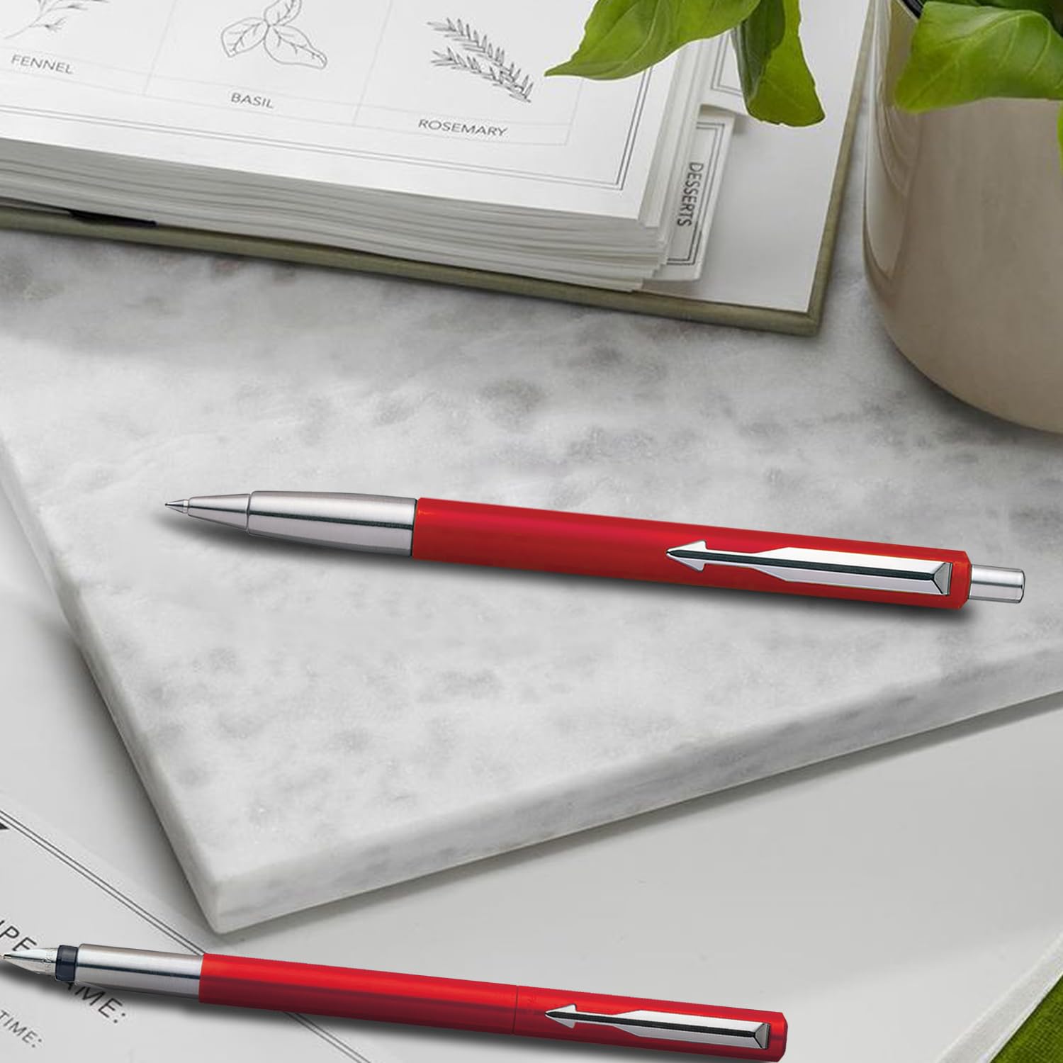 Parker Vector Standard CT(FP+BP) Pen (Red) (9000017303) – view 6