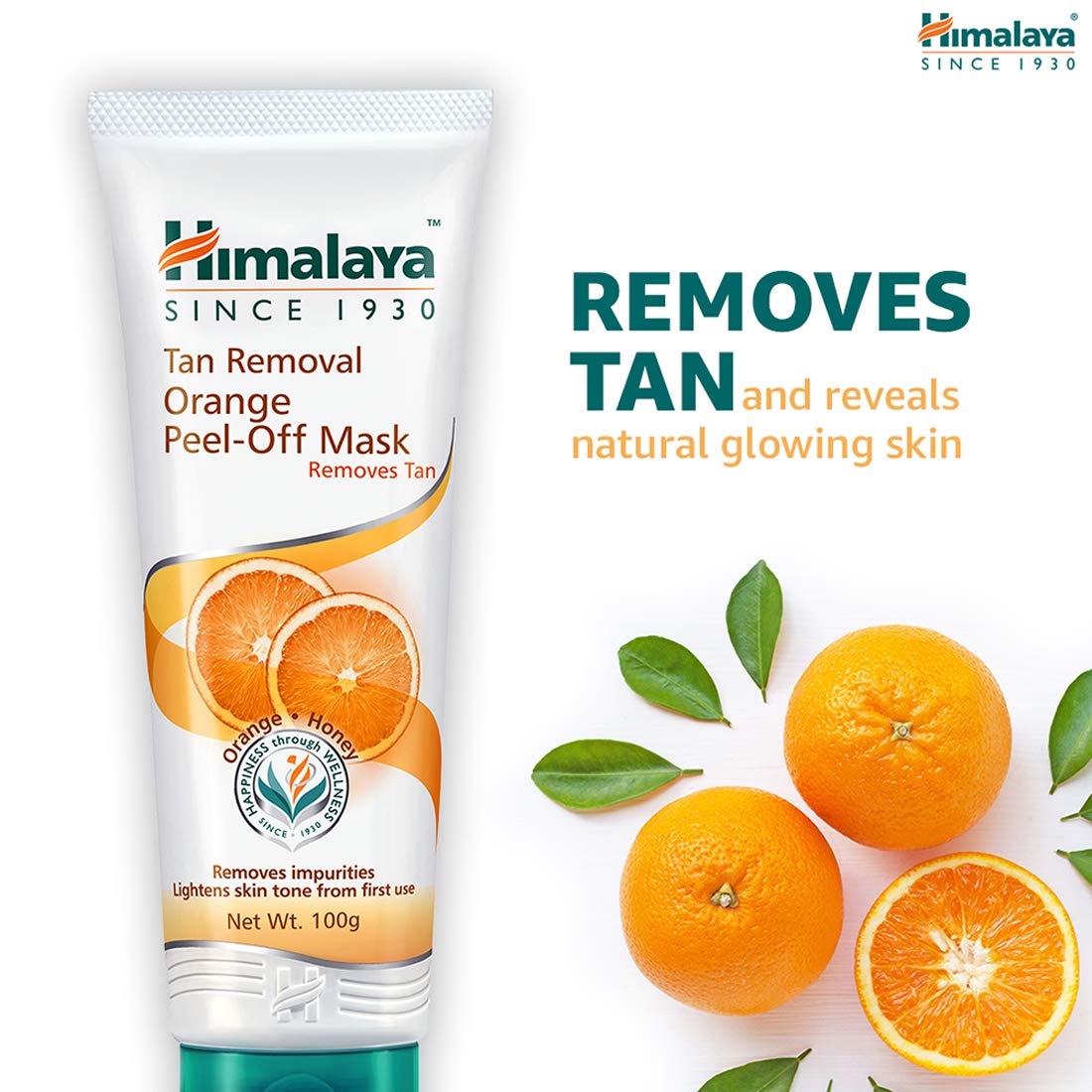 Himalaya Tan Removal Orange Peel-Off Mask, 50g – view 2