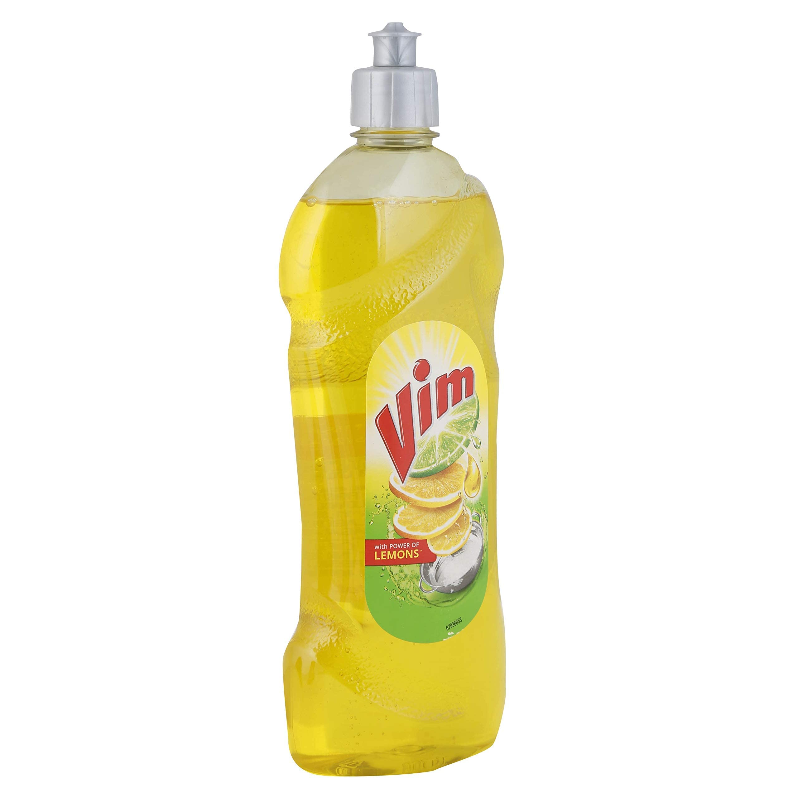 Vim Drop Dishwash Liquid - Yellow, 750ml – view 6