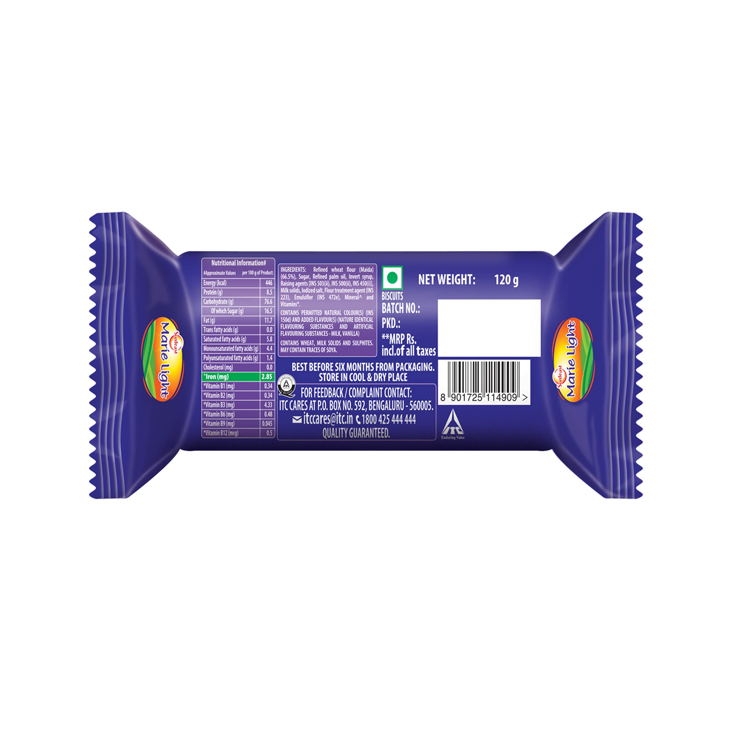 Sunfeast Rich Taste Marie Light, 120g – view 2