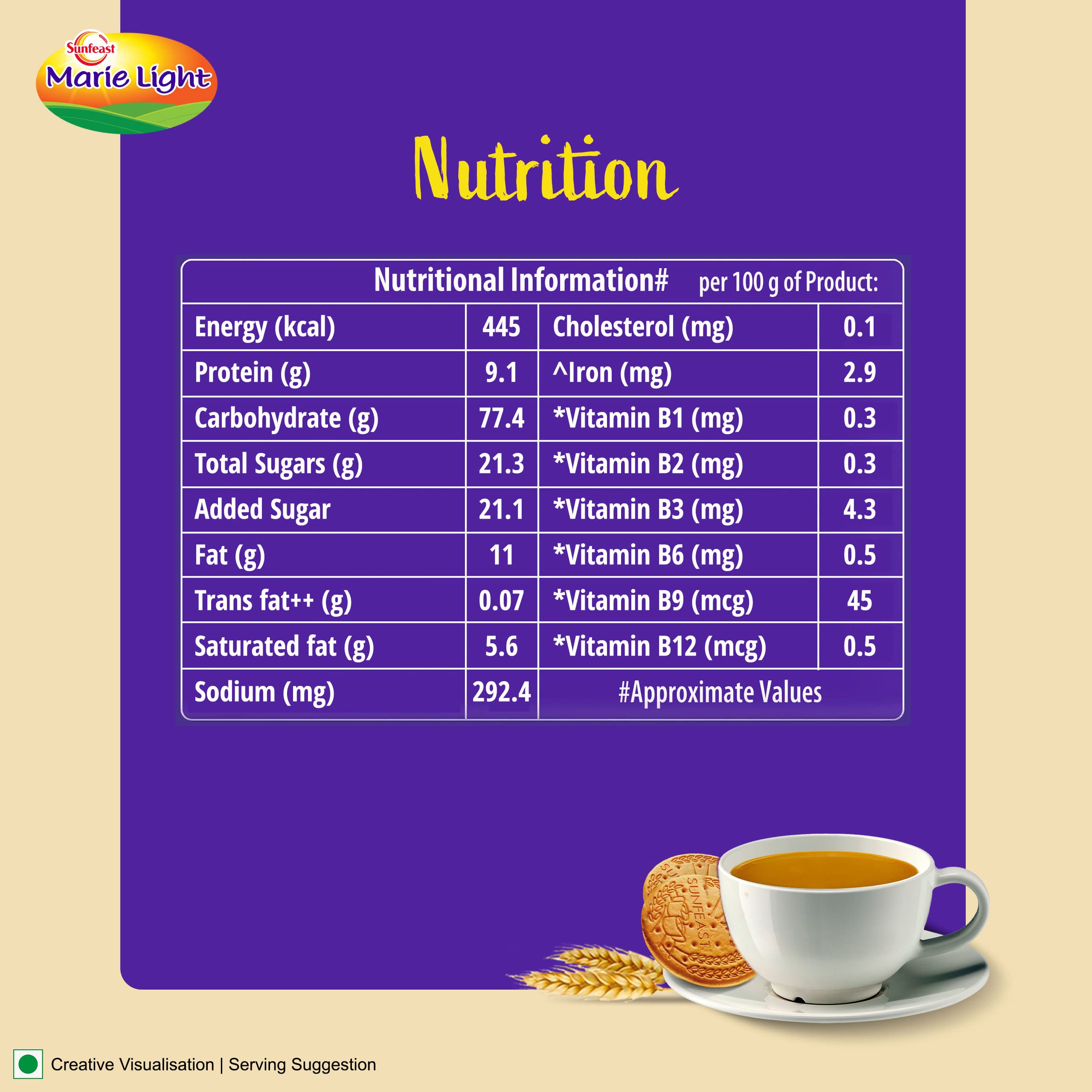 Sunfeast Rich Taste Marie Light, 120g – view 7