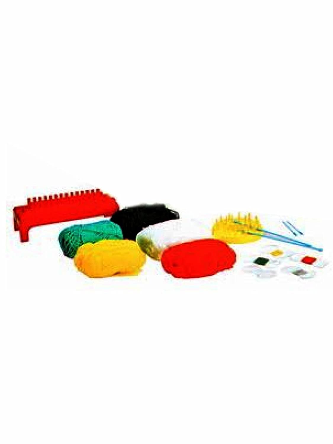 Funskool Handycrafts - Knitting Jenny ,Weaving and Knitting Machine , Make scraves, shawls, bags, mufflers , 7 years + – view 2