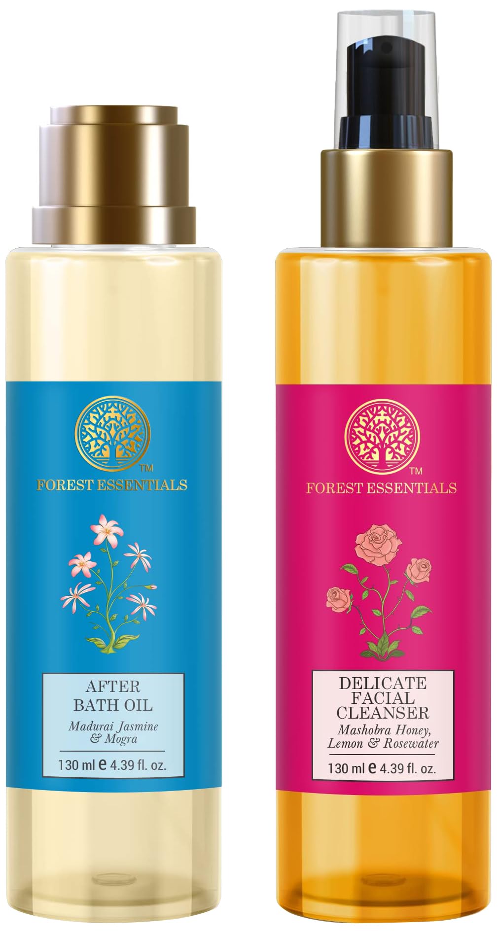 Forest Essentials jasmine oil and honey facial cleanser combo