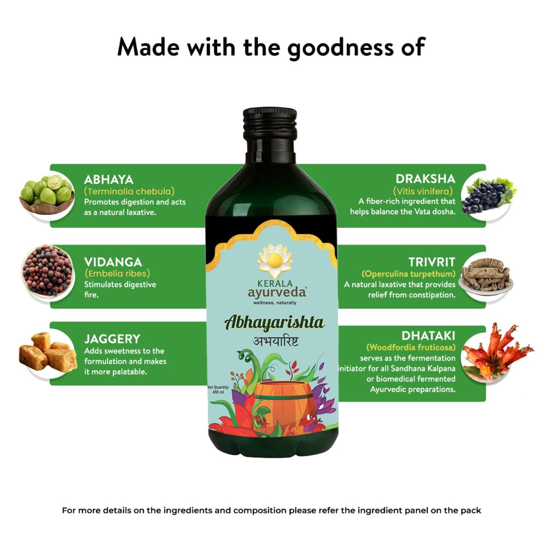 Kerala Ayurveda Abhayarishta 450ml – view 6