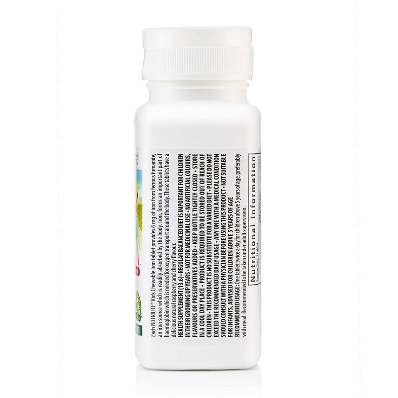 Amway Nutrilite Kids Chewable Iron Tablets - 100 Numbers – view 3