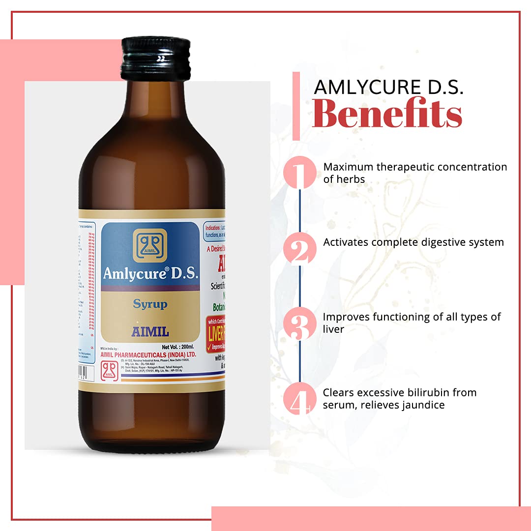AIMIL Amlycure D.S. Syrup -200ml – view 6
