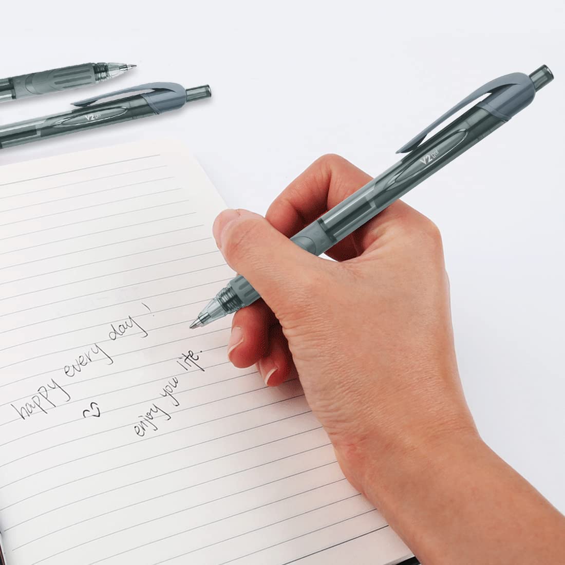 FLAIR V2 Retractable Gel Pen Box Pack – view 4