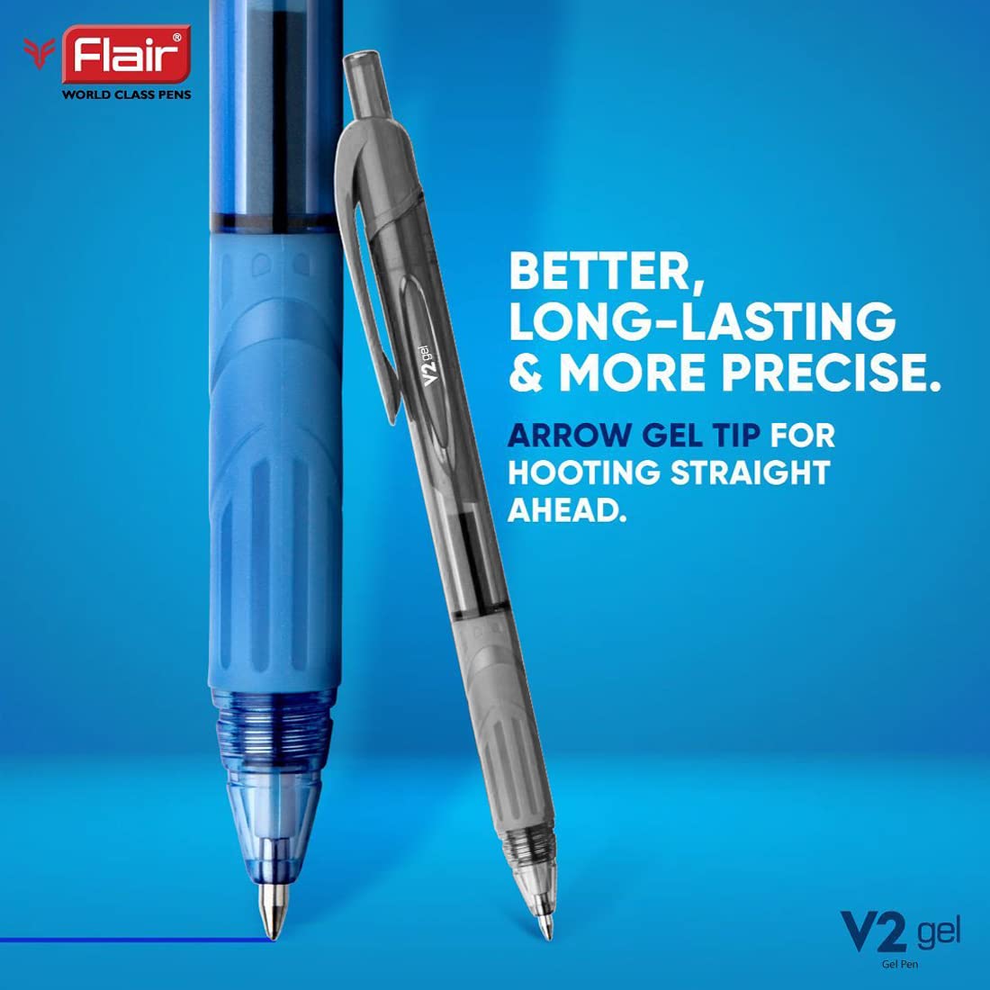FLAIR V2 Retractable Gel Pen Box Pack – view 5