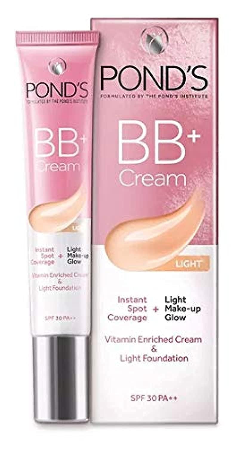 POND'S BB+ Cream 18g tube for light coverage makeup glow
