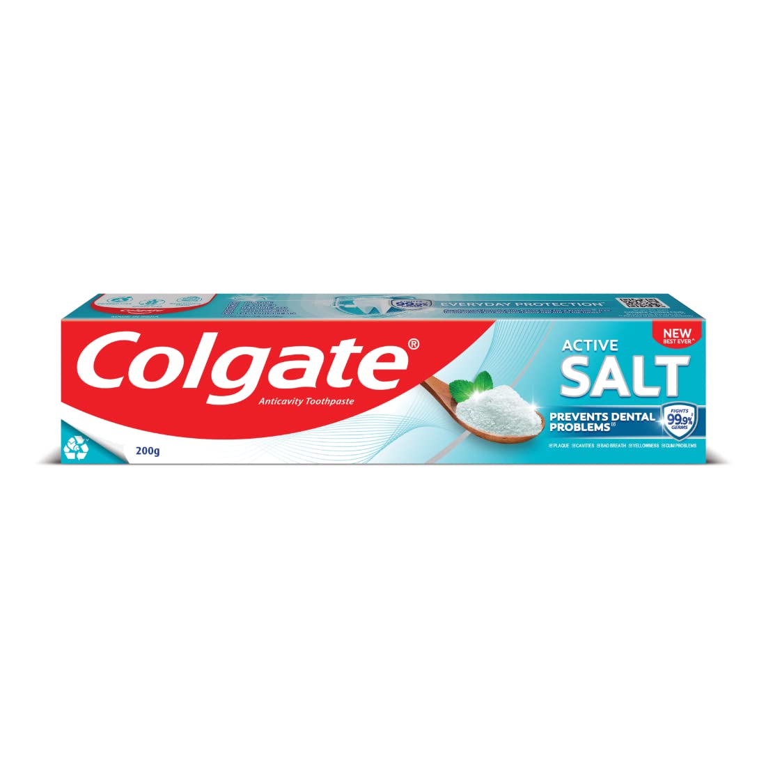 Colgate Active Salt 200g toothpaste tube for daily oral care