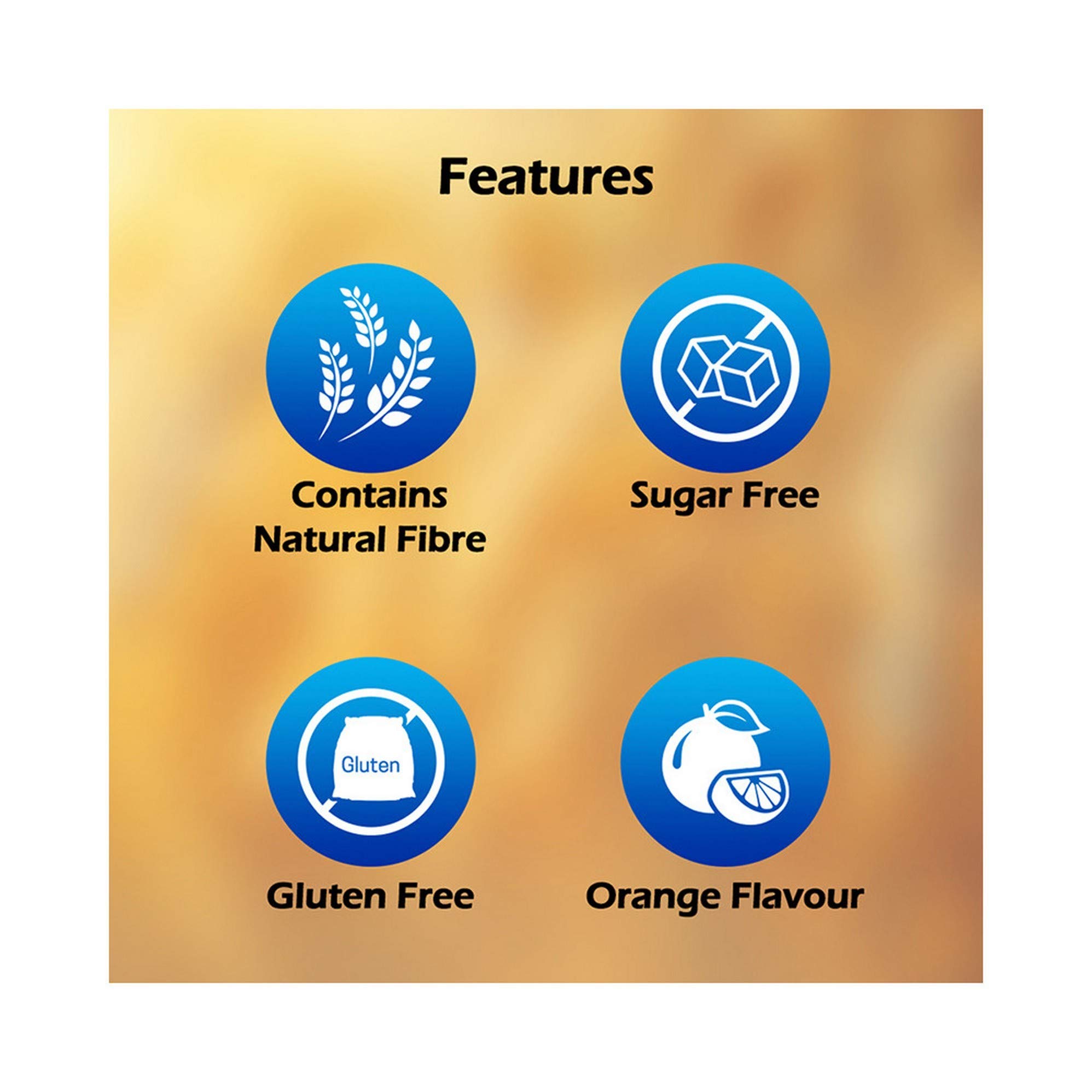 Fybogel - Bottle of 100g Hi-Fibre Orange Isabgol Husk – view 3