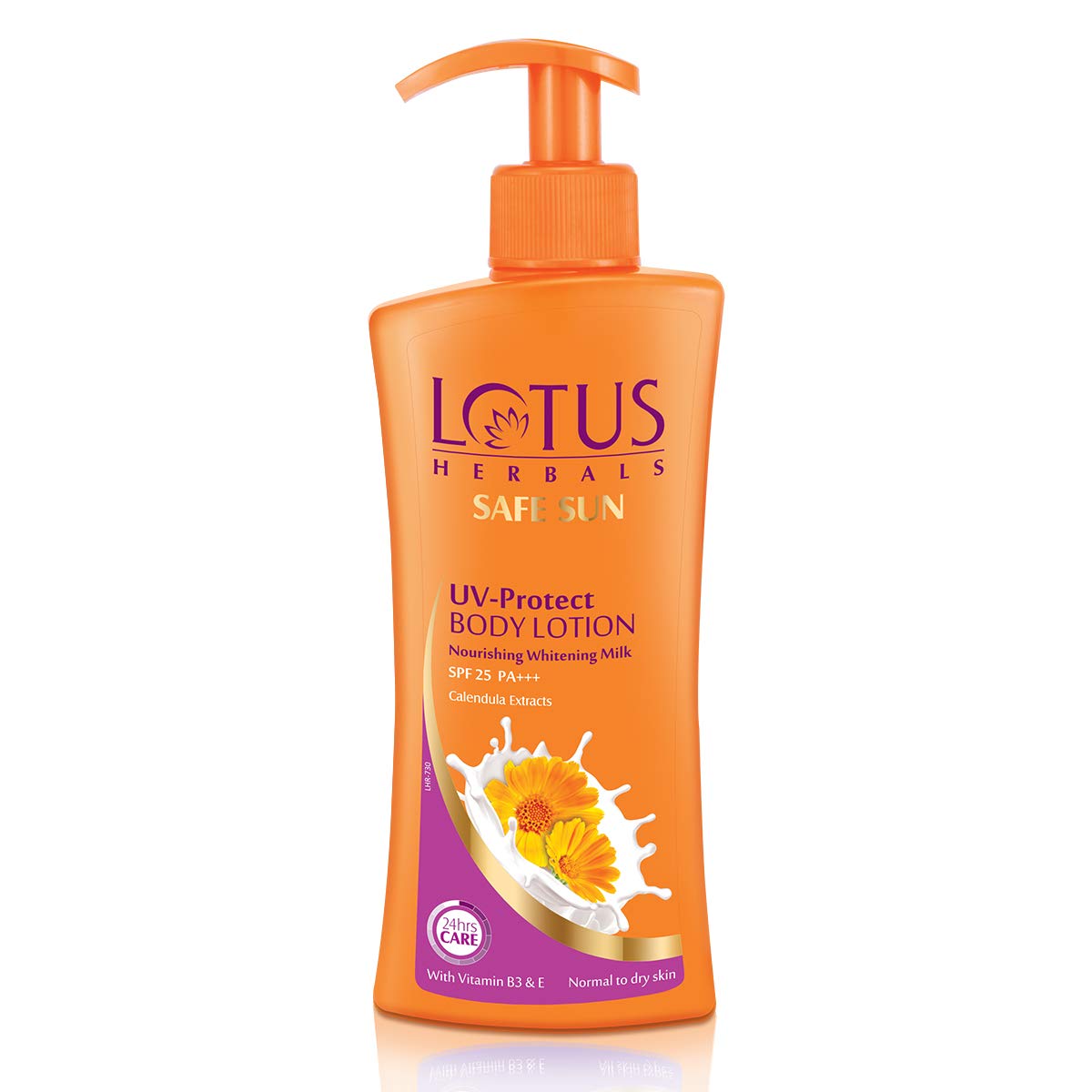 Calendula body sunscreen lotion for normal to dry skin