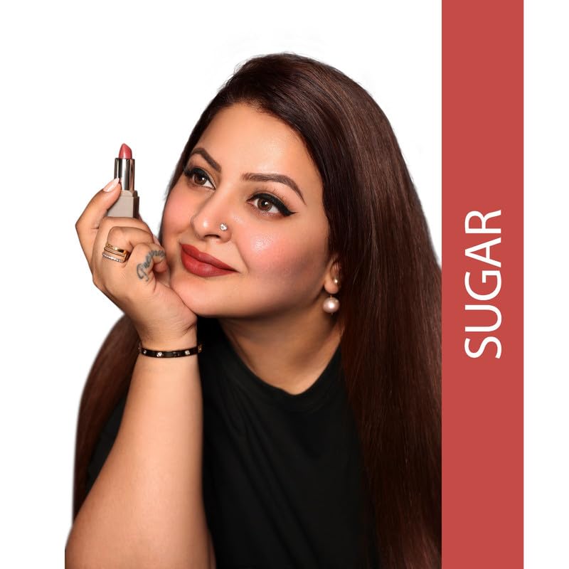 Love Earth Satin Matte Lipstick - Sugar – view 3