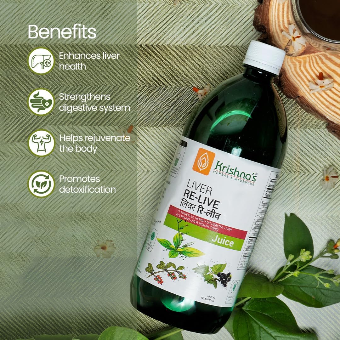Krishna's Liver Re-Live Juice 500 ml – view 2