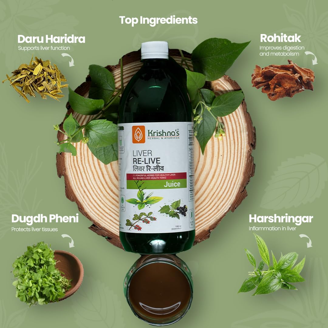 Krishna's Liver Re-Live Juice 500 ml – view 3