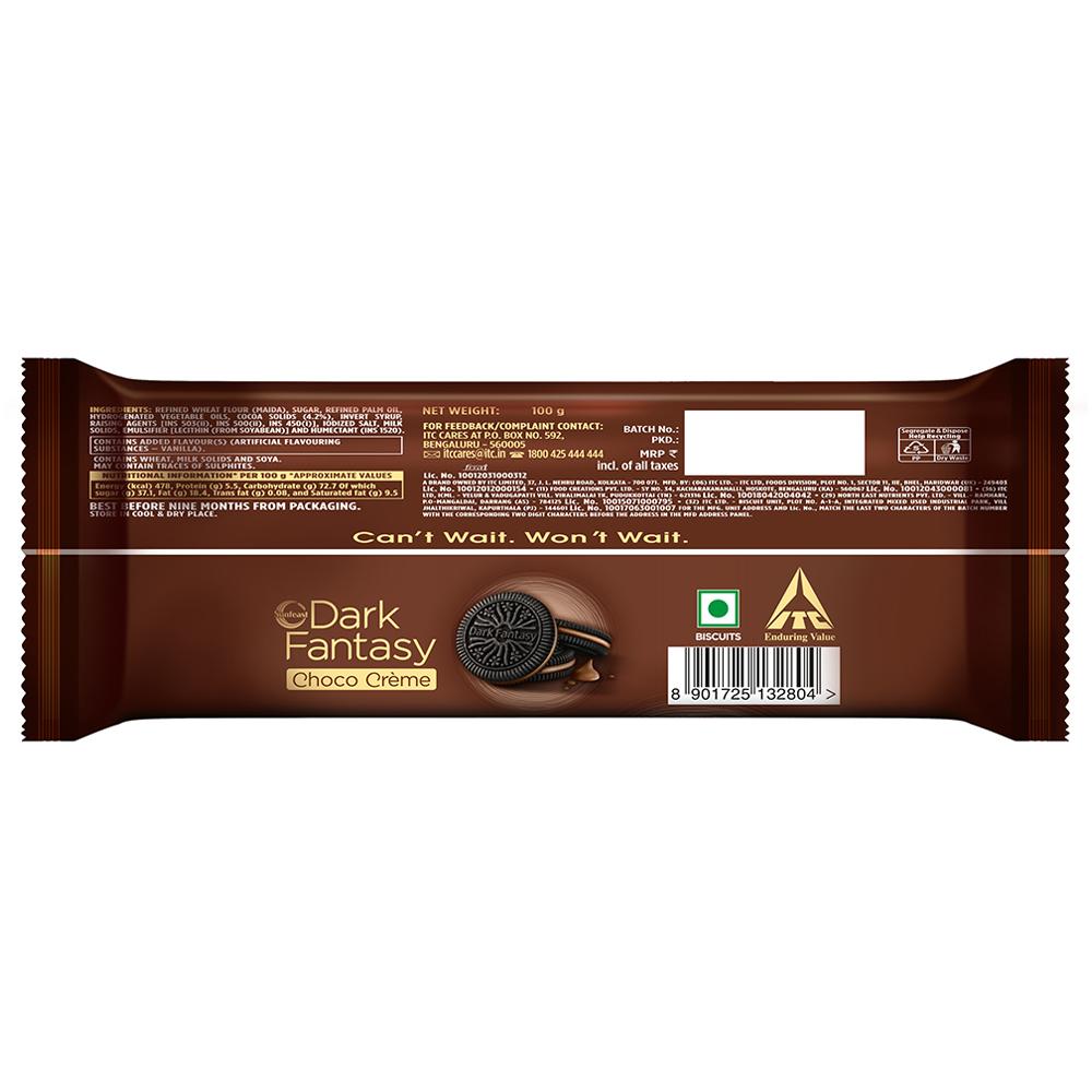 Sunfeast Dark Fantasy Choco Creme Biscuits 100 G – view 2
