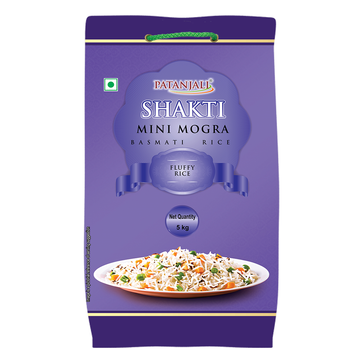 Patanjali Shakti Rice XXL Mini Mogra 5 kg – view 1