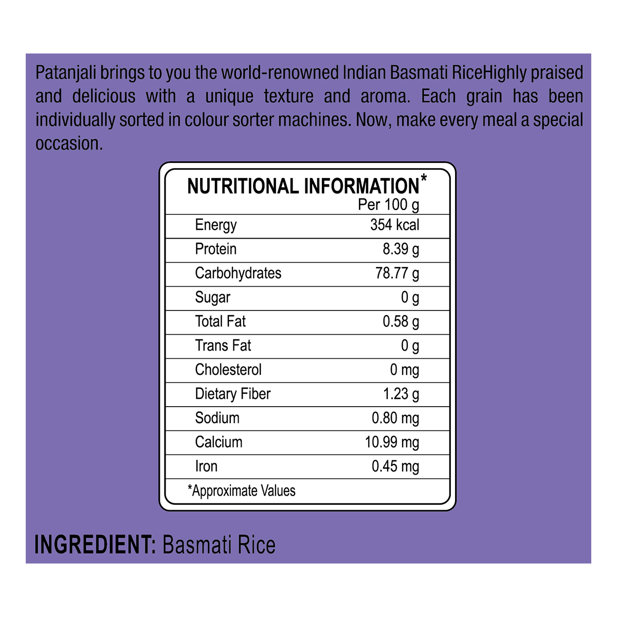 Patanjali Shakti Rice XXL Mini Mogra 5 kg – view 4