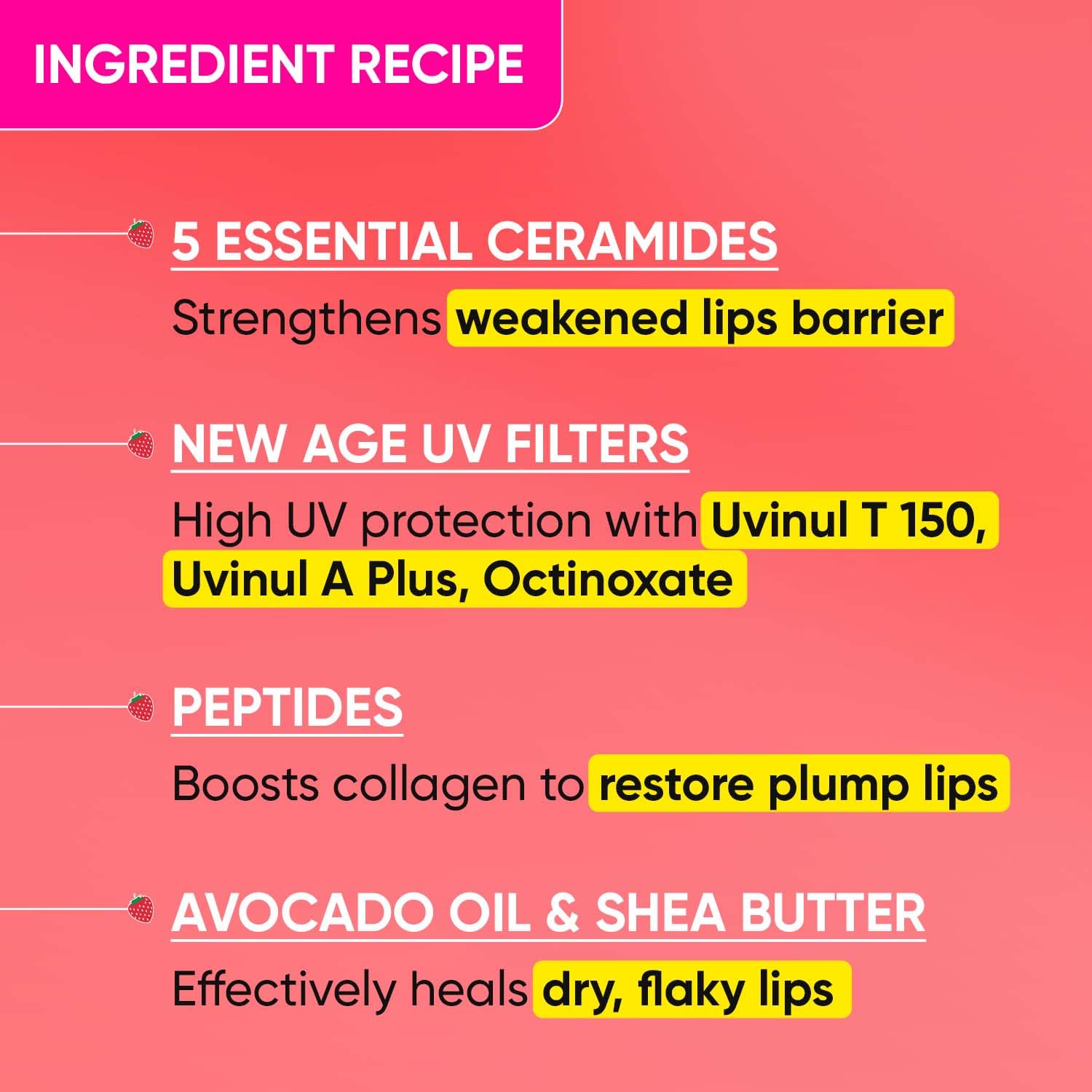 DOT & KEY Dot&Key Ceramide&Peptide Barrier Repair Lip Balm Spf 50,Pa+++ – view 4