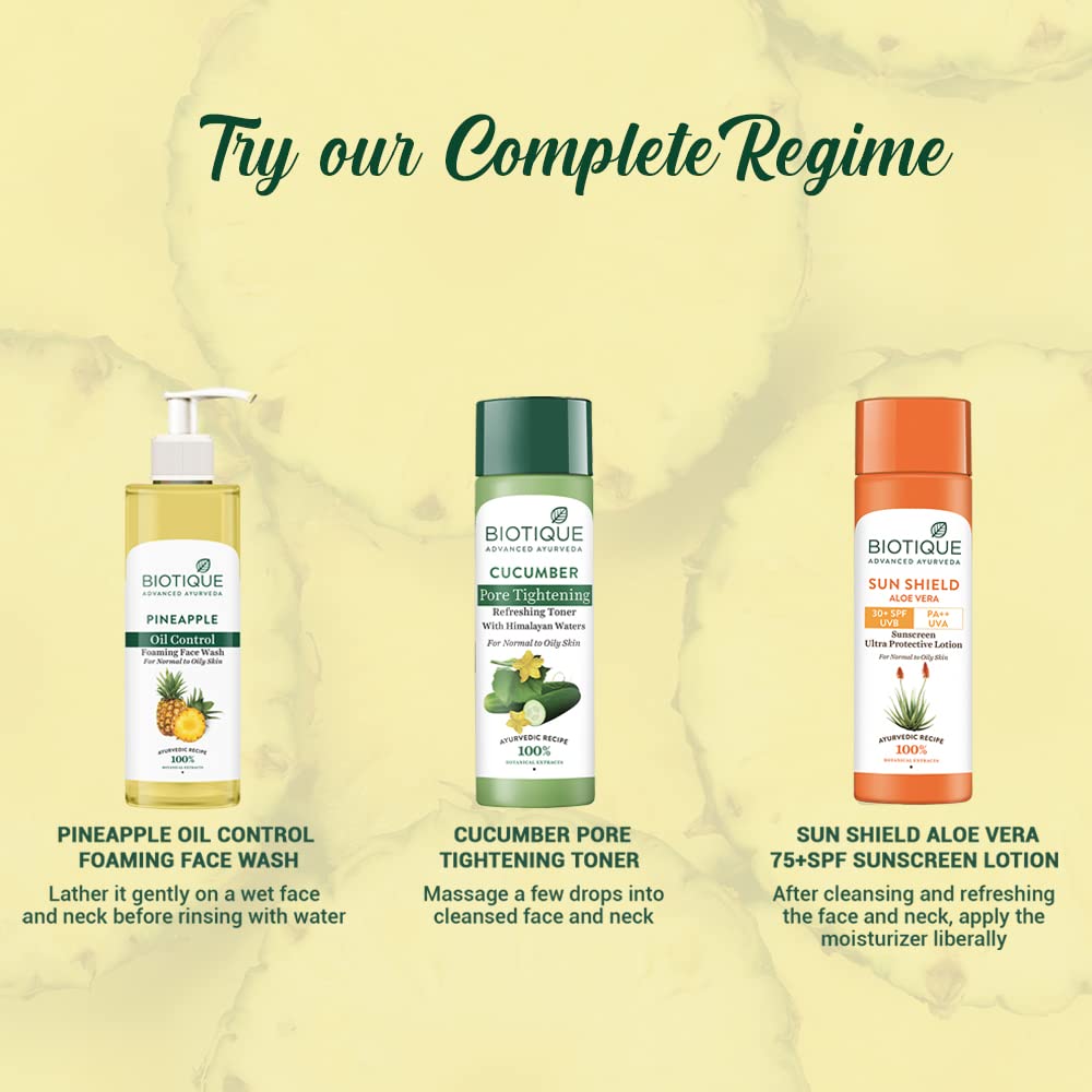 Biotique Pineapple Oil Control Foaming Face Wash – view 6