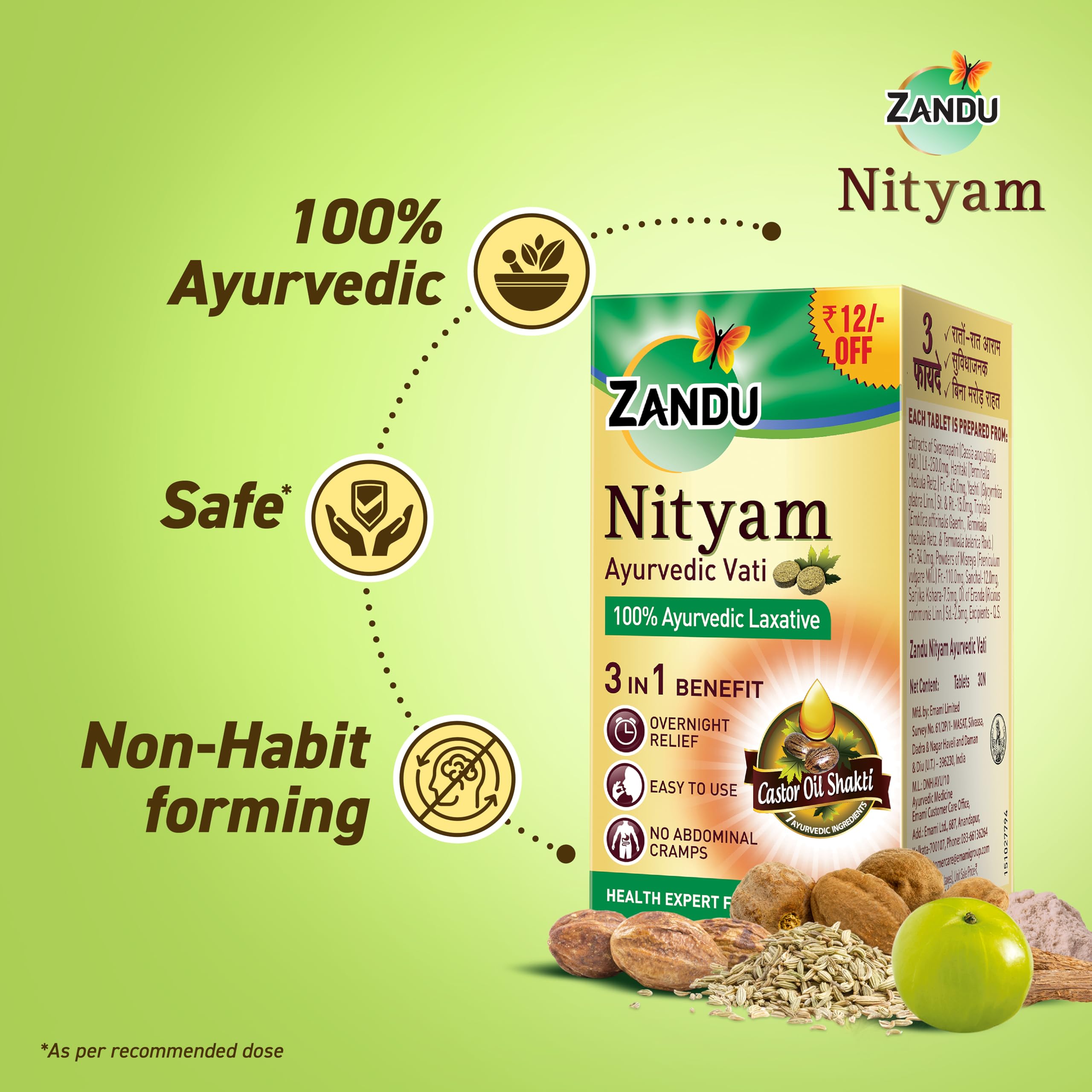 Zandu Nityam 30TAB(pack of 3) – view 5