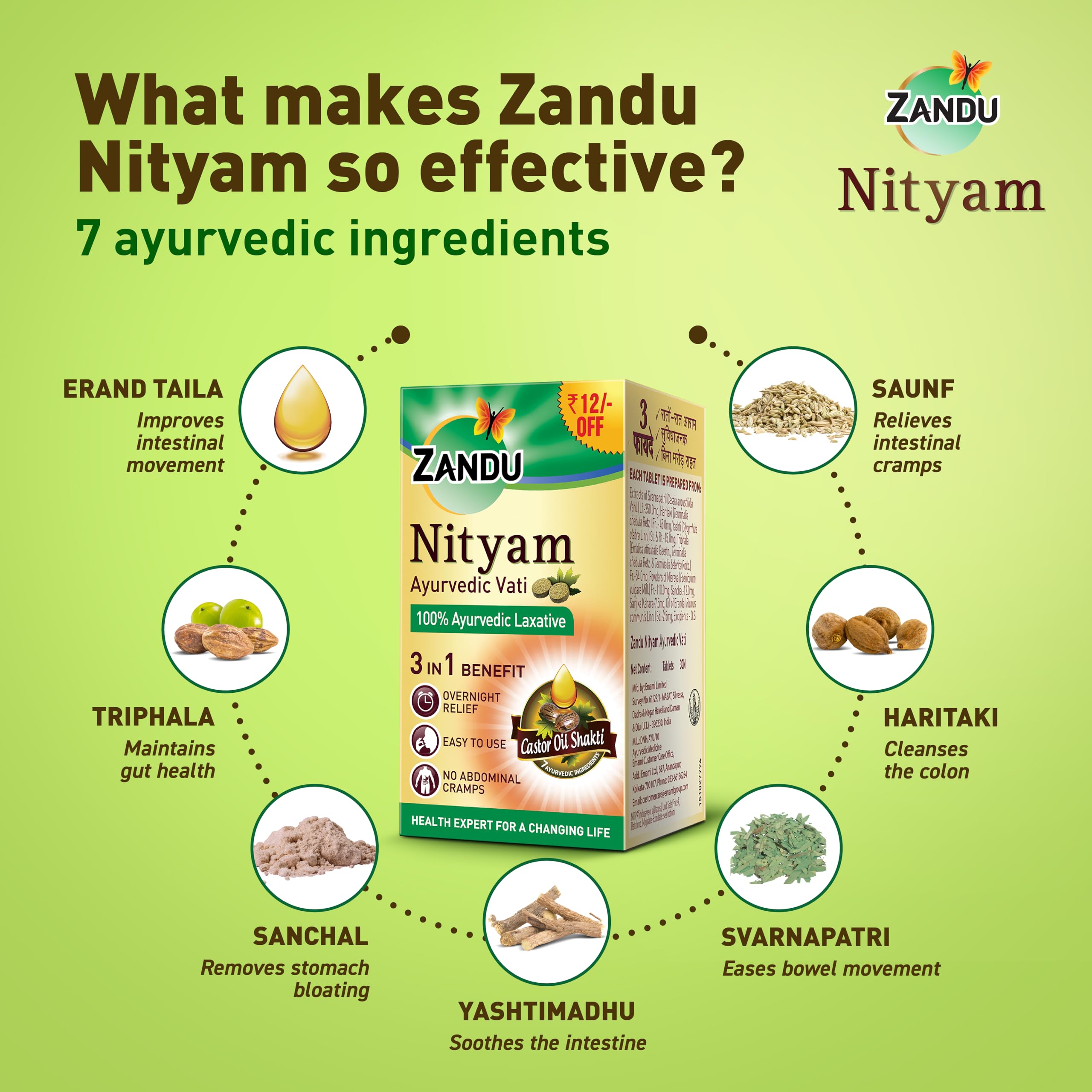Zandu Nityam 30TAB(pack of 3) – view 7