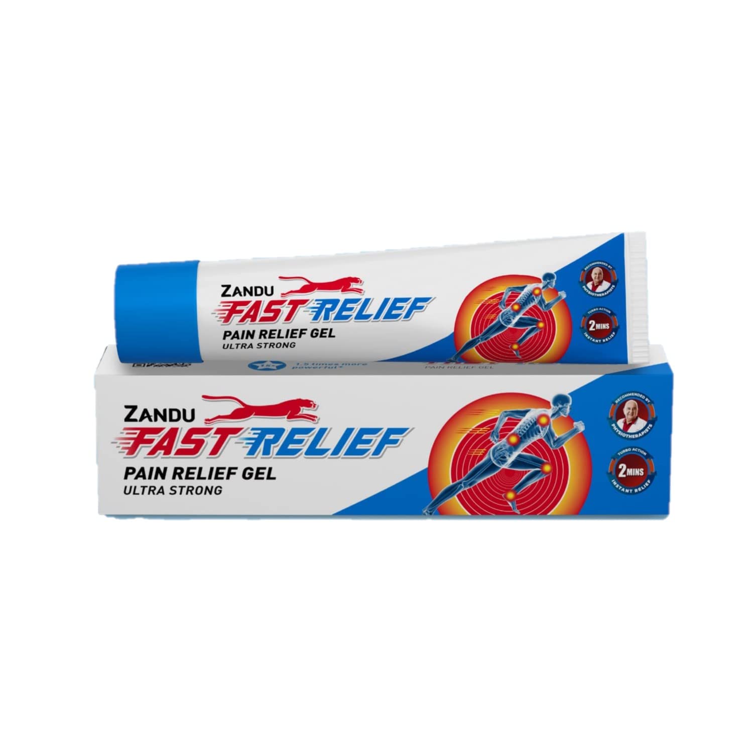 Zandu Fast Relief Gel tube for back and muscle pain