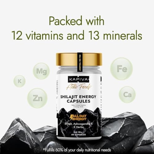 Kapiva Shilajit/Shilajeet Energy 60 Capsules – view 2