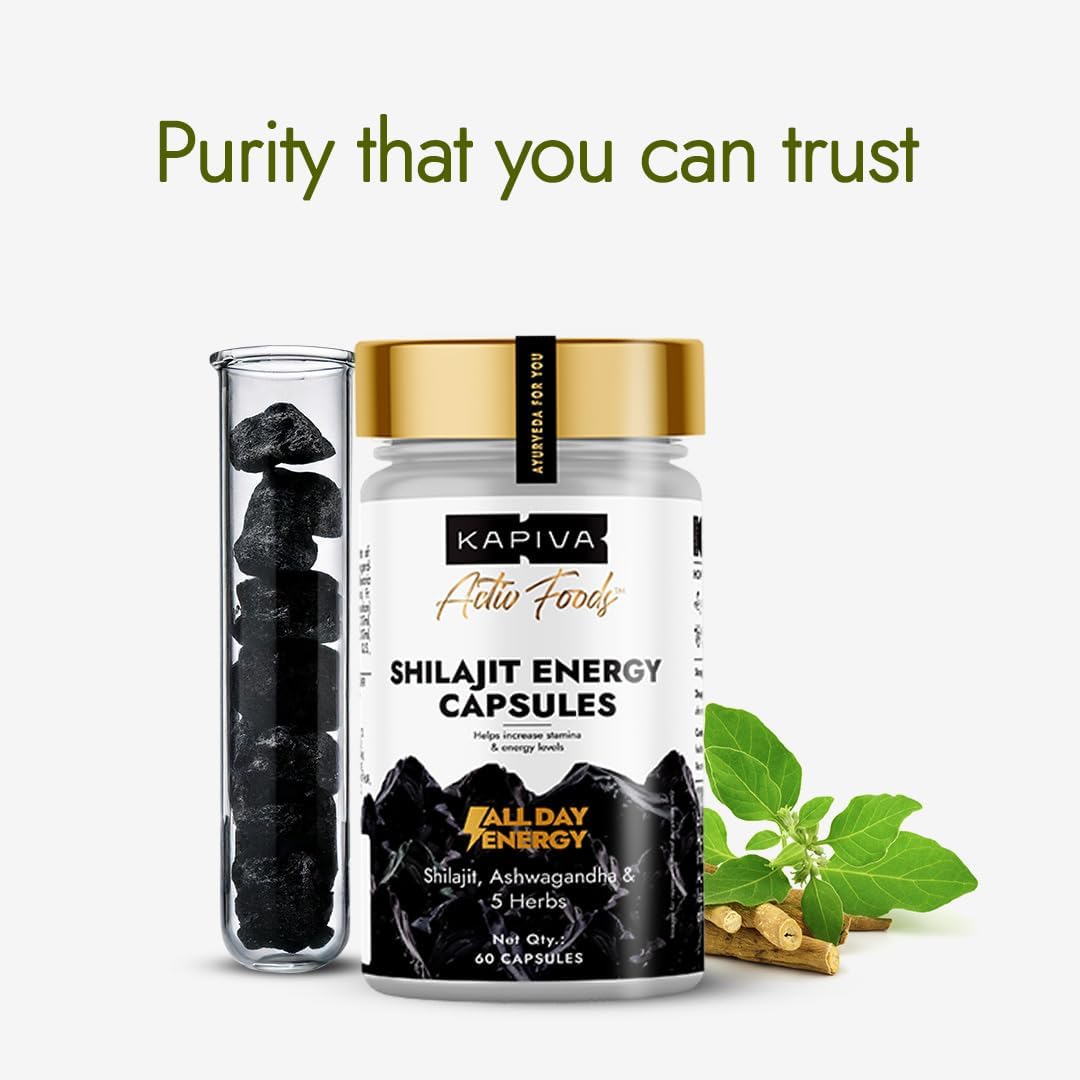 Kapiva Shilajit/Shilajeet Energy 60 Capsules – view 5