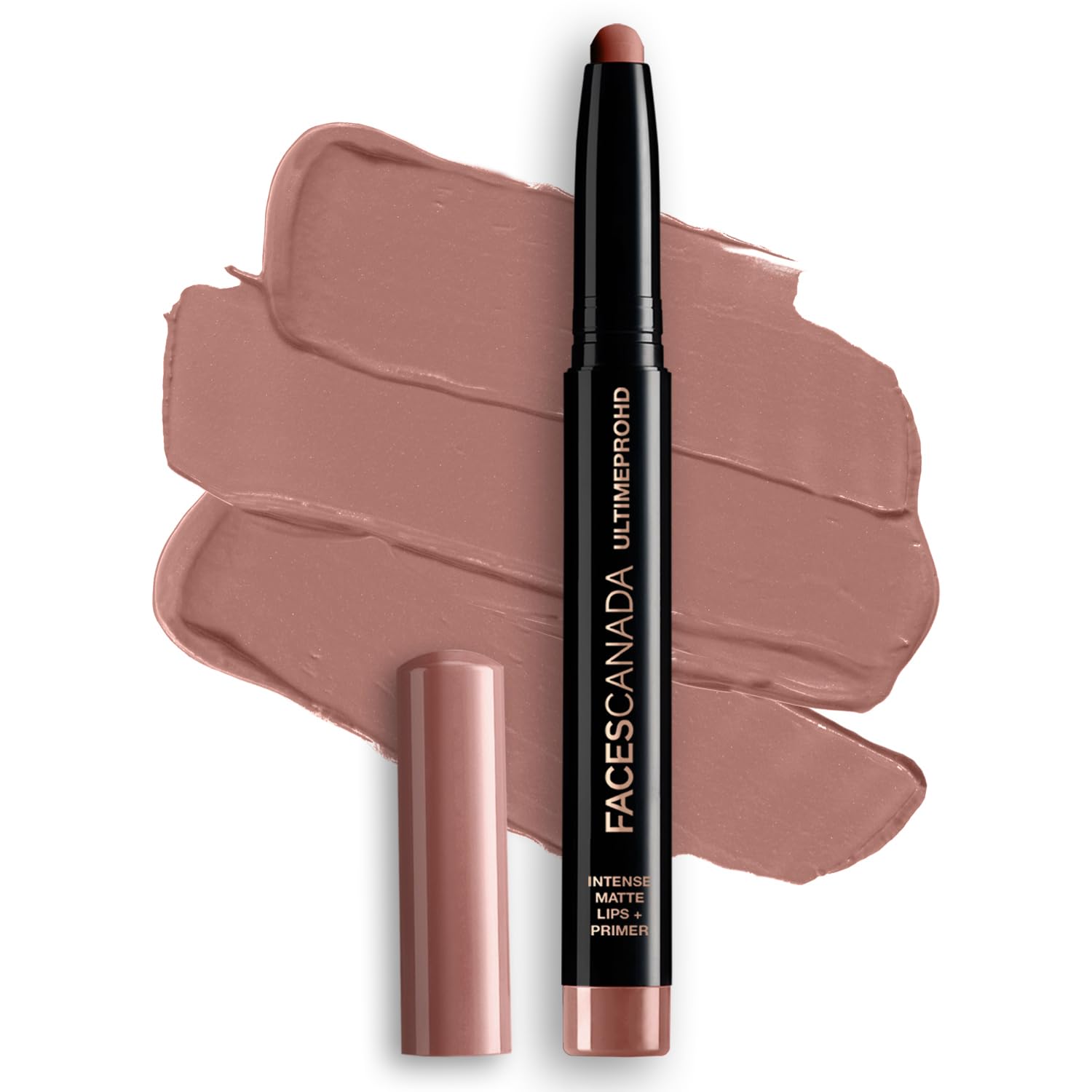 Rosy Brown N04 long-wear matte lipstick crayon by FACES CANADA