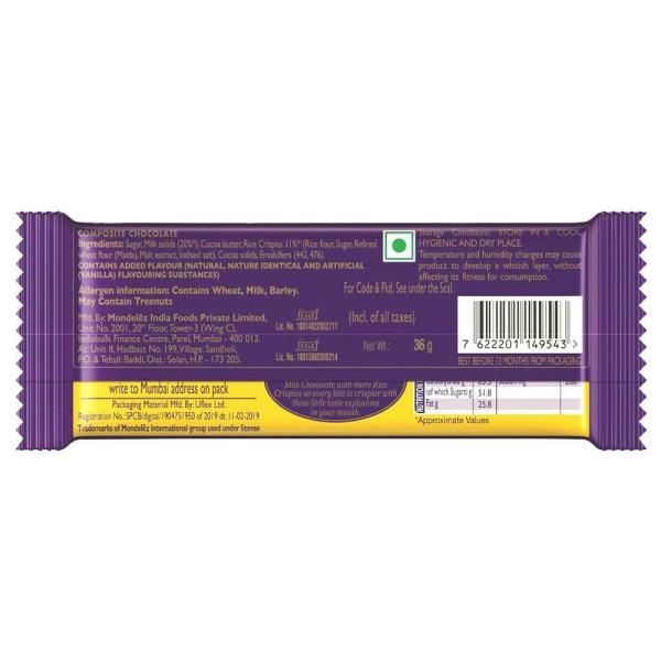 Cadbury Dairy Milk Crackle Chocolate 36 G – view 2