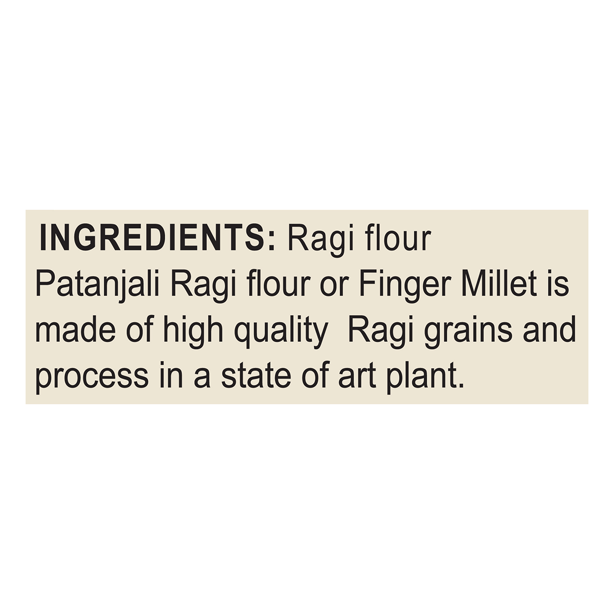 Patanjali Ragi Atta 1 kg – view 4