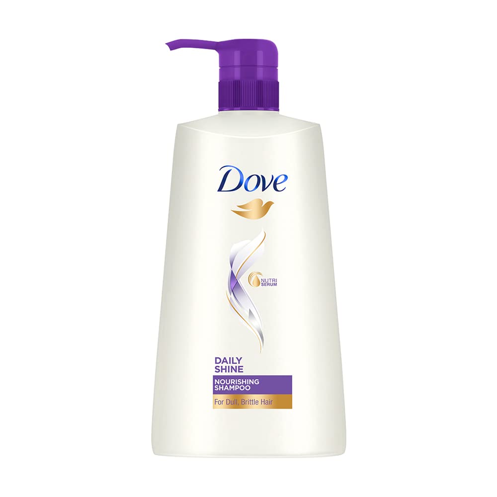 Dove Daily Shine Shampoo 650 ml front bottle pack shot