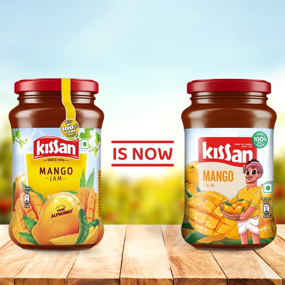 Kissan Mango Jam, 490g Jar – view 3