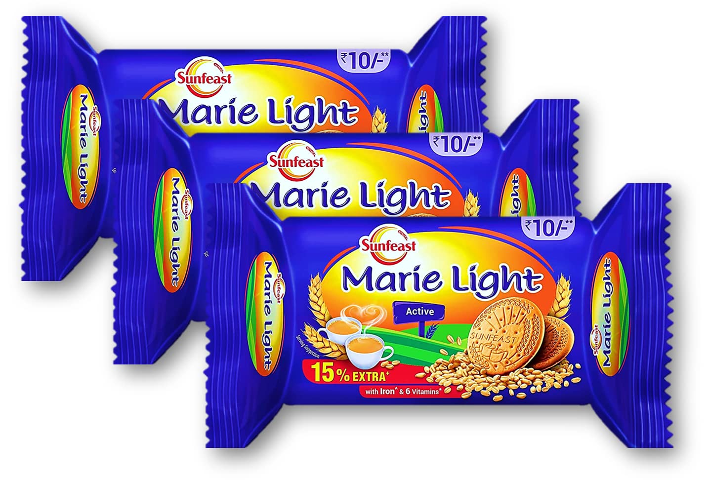 Sunfeast Marie Light Active 71.7g (Pack of 3) Unique – view 2
