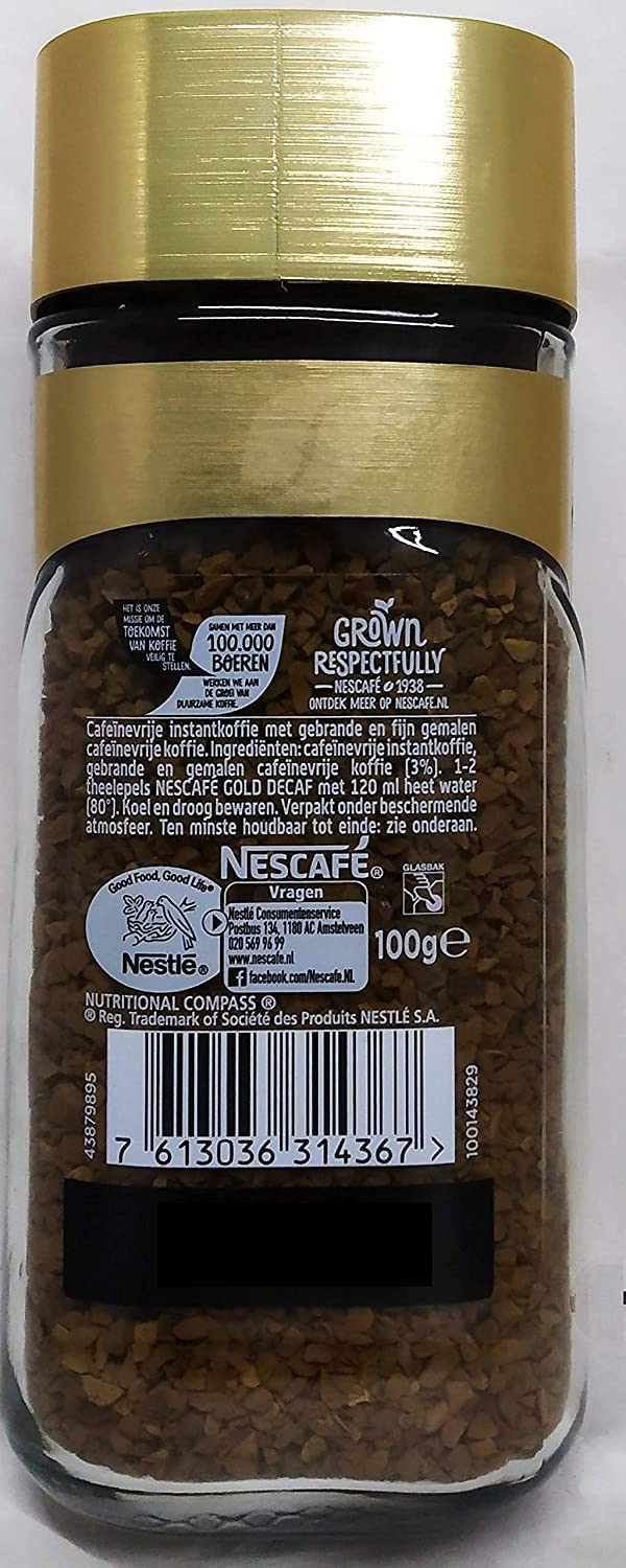 Nescafe Gold Decaf 100g Imported – view 2