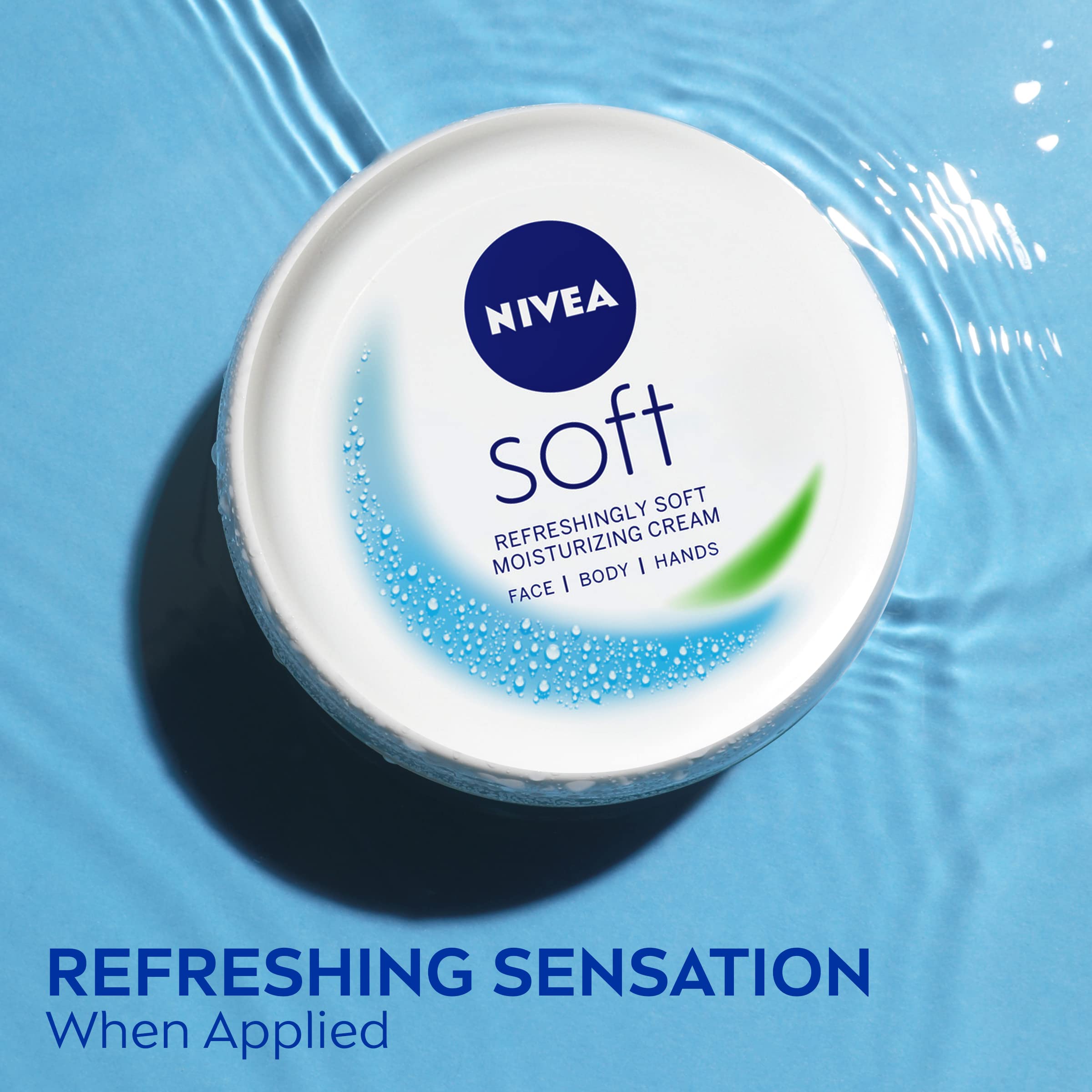 NIVEA Soft Moisturizing Creme, 6.8 Ounce (Pack of 3) – view 5