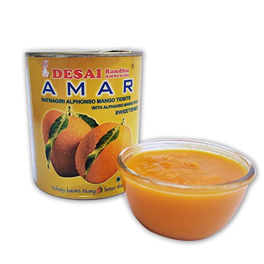 Desai Bandhu Ambewale Mango Pulp-850gm