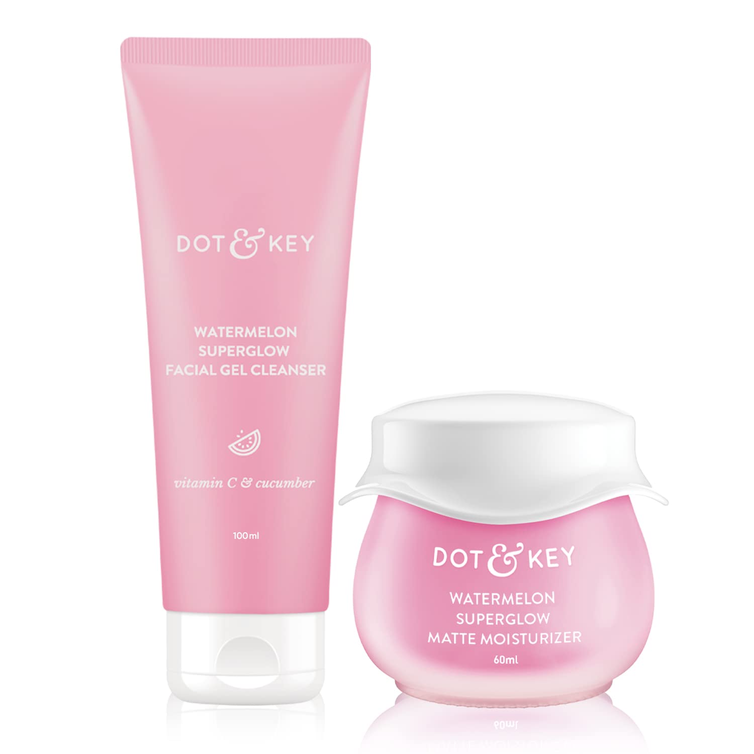 Dot & Key Watermelon SuperGlow cleanser and moisturizer duo