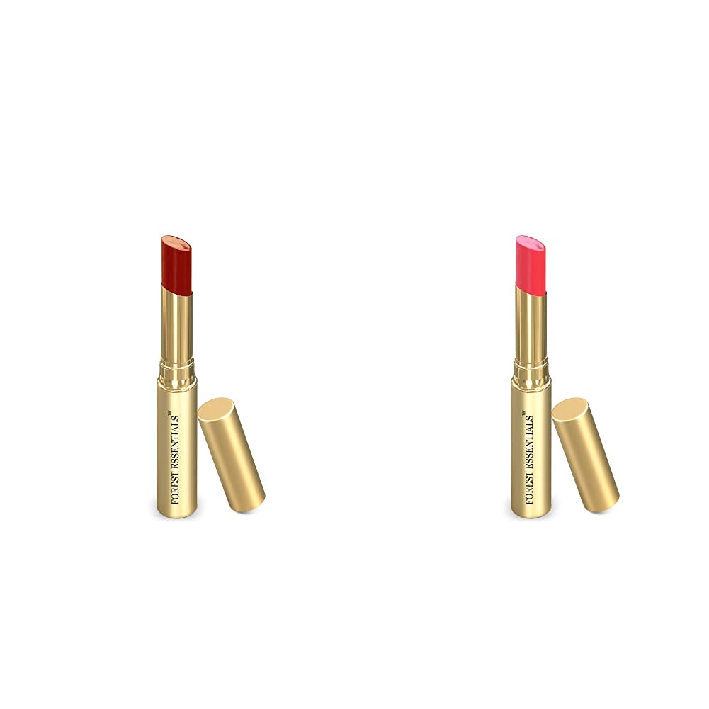Forest Essentials lip serum duo with Anar Rasa and Gulaab Jal