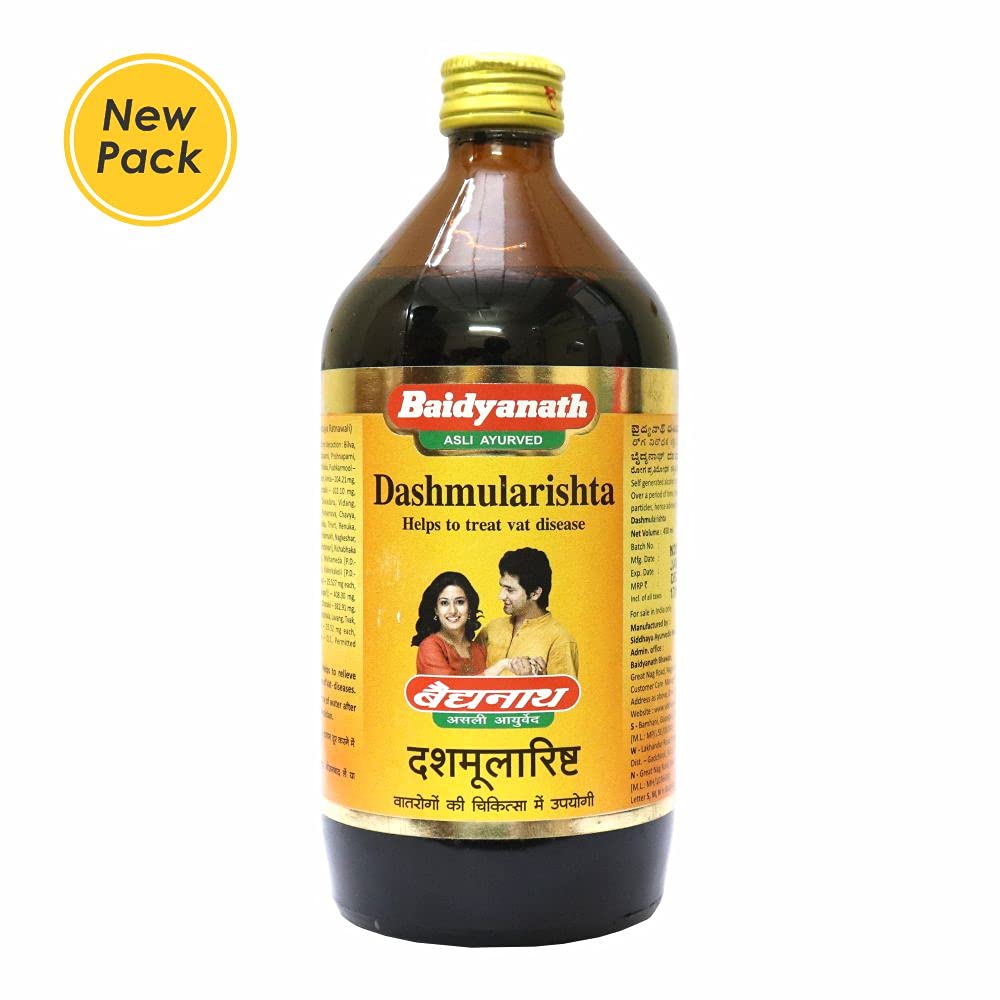 Baidyanath Asli Ayurved Dashmularishta 450 Ml – view 2