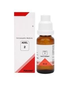 Dr.NL Adel 2 Drop 20 ml homeopathy medicine bottle pack